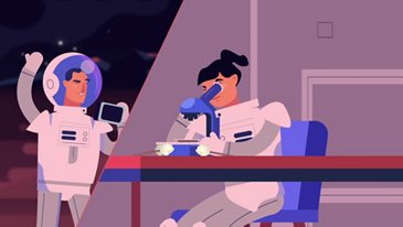 Travailler de neuf à cinq sur la Lune: Test, test, un, deux
