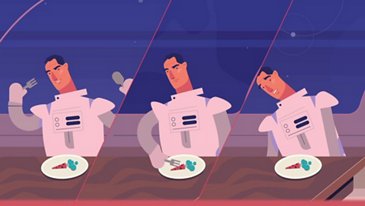 Dîner sur la Lune parmi les étoiles