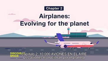 Los aviones evolucionan por el planeta