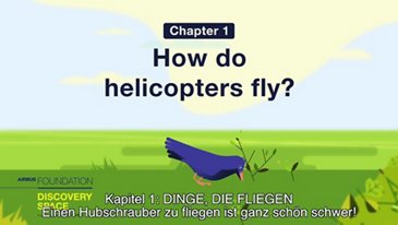Einen Hubschrauber zu fliegen ist ganz schön schwer!
