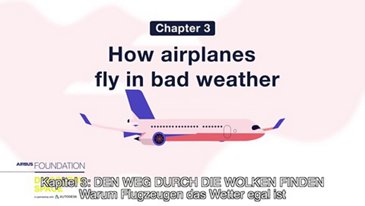 Warum Flugzeugen das Wetter egal ist