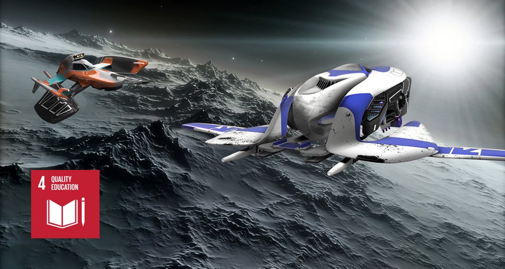 Discovery Space aircraft