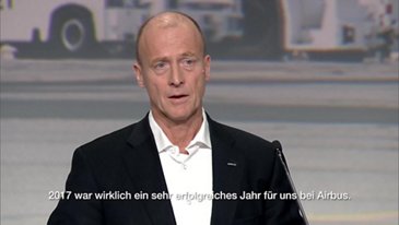 Highlights der Airbus Annual Press Conference 2017