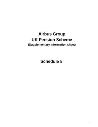 Schedule 5 Booklet