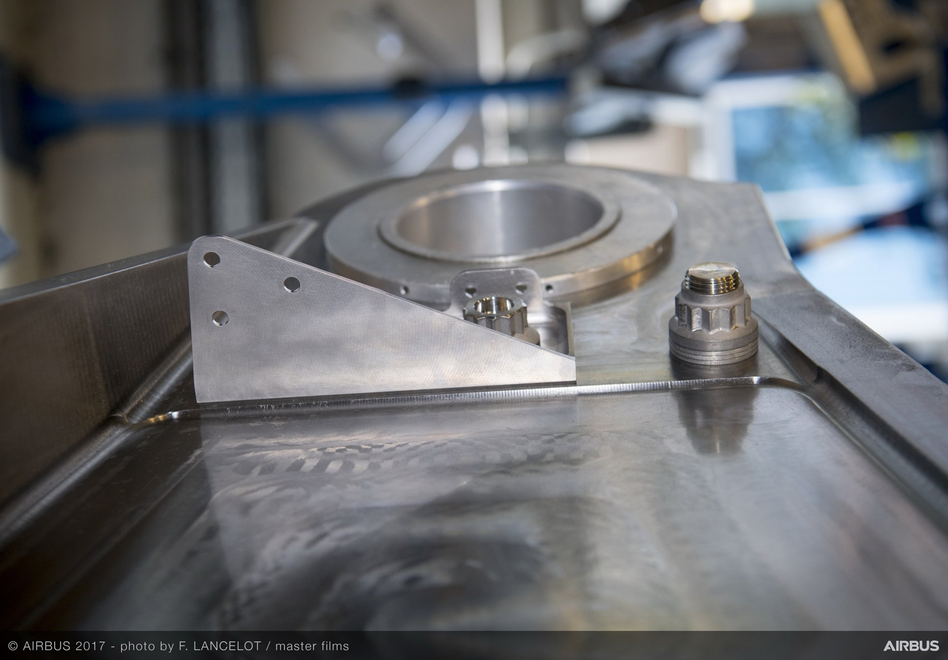 First Titanium 3d Printed Part Installed Into Serial Production Aircraft Commercial Aircraft Airbus