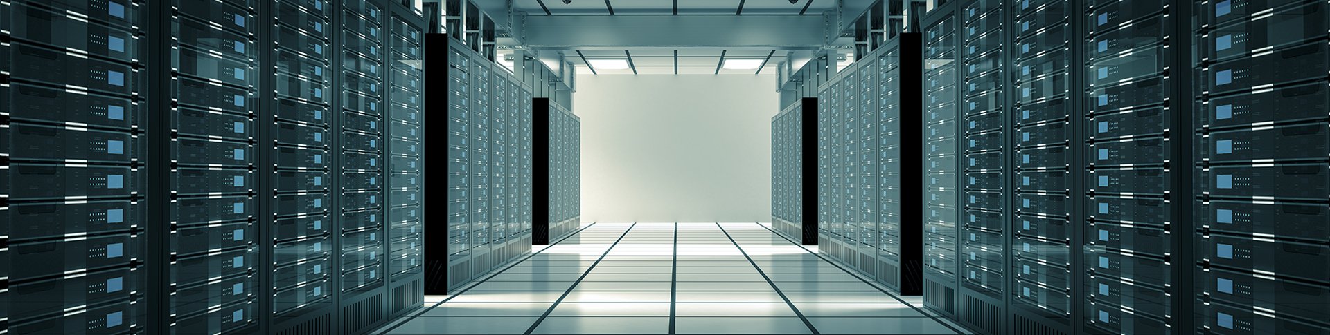 Servers in Data Center.
