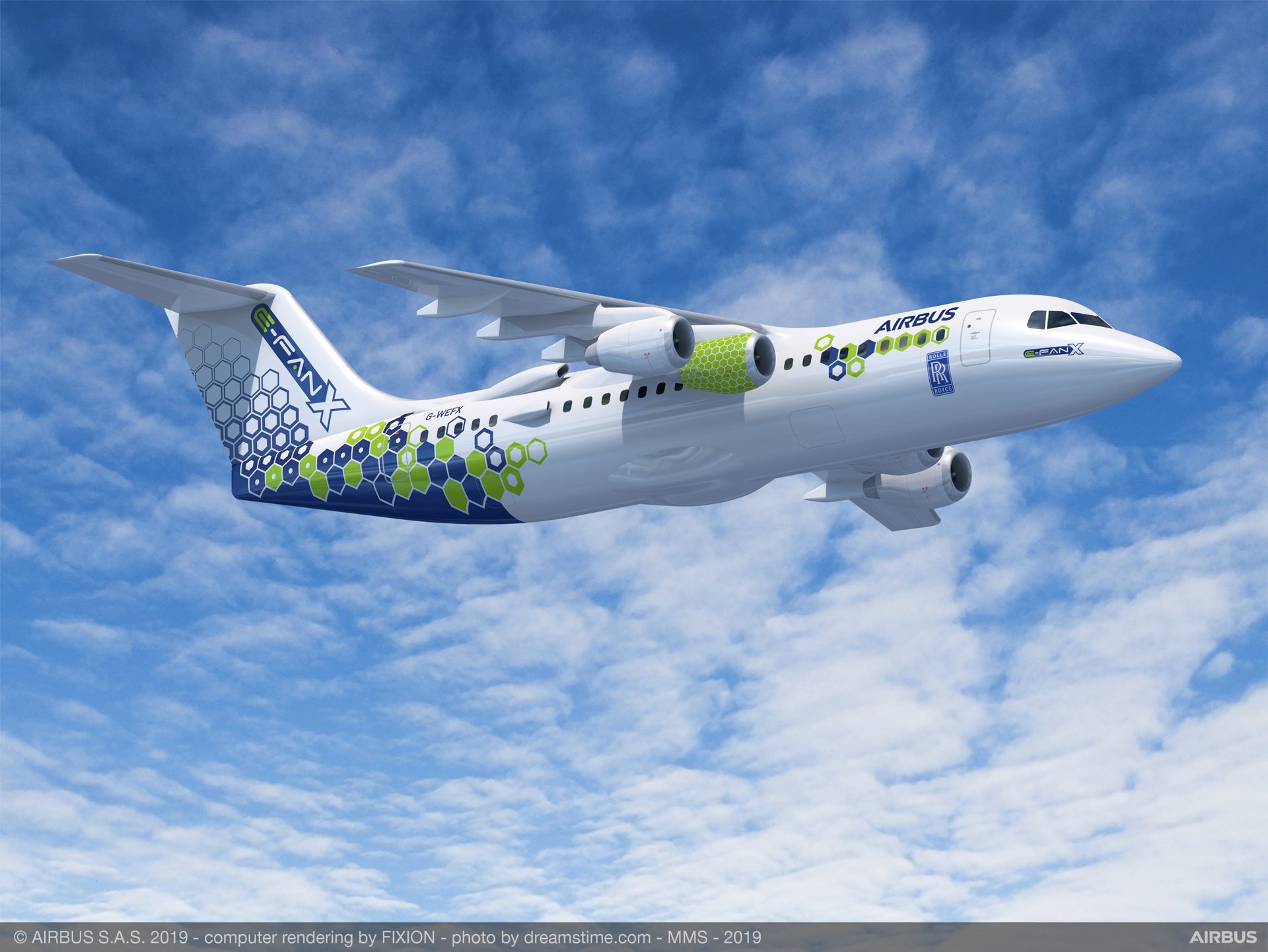 乐动体育app靠谱吗空中客车的E-FAN X，较小的全电气式扇动飞机的越强大的继任者，计划在2021年首次飞行作为演示测试2 MW混合电动推进系统