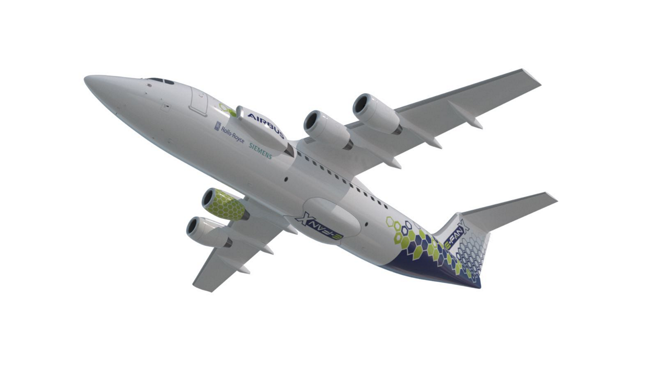 The E-Fan X is the next step in Airbus’ electrification journey