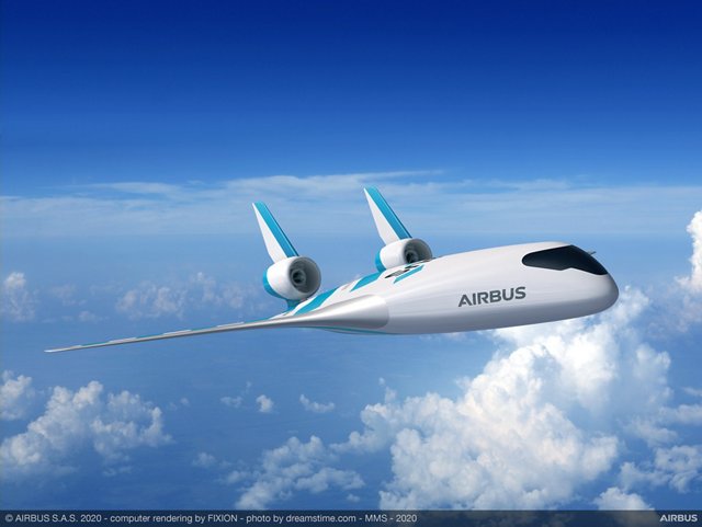 Airbus has revealed MAVERIC (Model Aircraft for Validation and Experimentation of Robust Innovative Controls) its “blended wing body” scale model technological demonstrator. 

At 2 metres long and 3.2 metres wide, with a surface area of about 2.25m², MAVERIC features a disruptive aircraft design, that has the potential to reduce fuel consumption by up-to 20 percent compared to current single-aisle aircraft. The “blended wing body” configuration also opens up new possibilities for propulsion systems type and integration, as well as a versatile cabin for a totally new on-board passenger experience. 

Launched in 2017, MAVERIC first took to the skies in June 2019. Since then the flight-test campaign has been on-going and will continue until the end of Q2 2020. 
