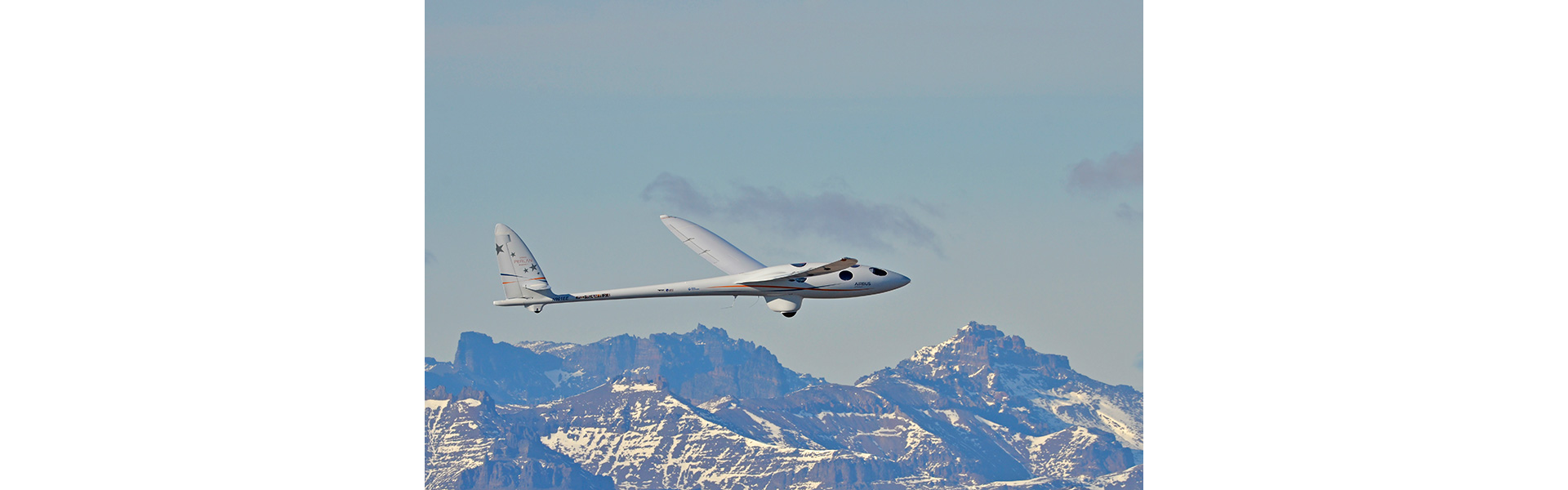 Perlan II flying over Argentina