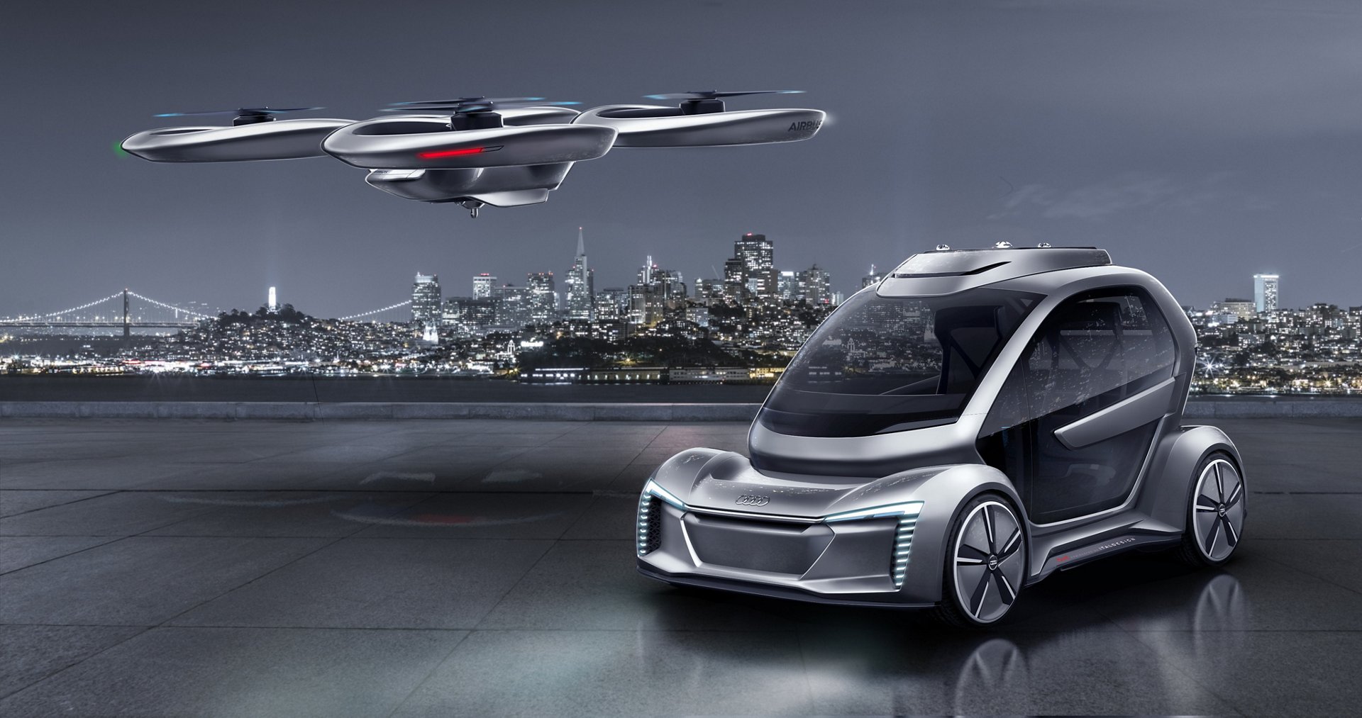 Airbus And Audi Partner To Provide Air Ground Urban