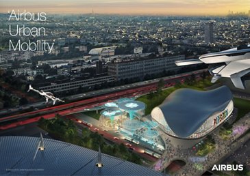 Airbus UAM Paris Vision