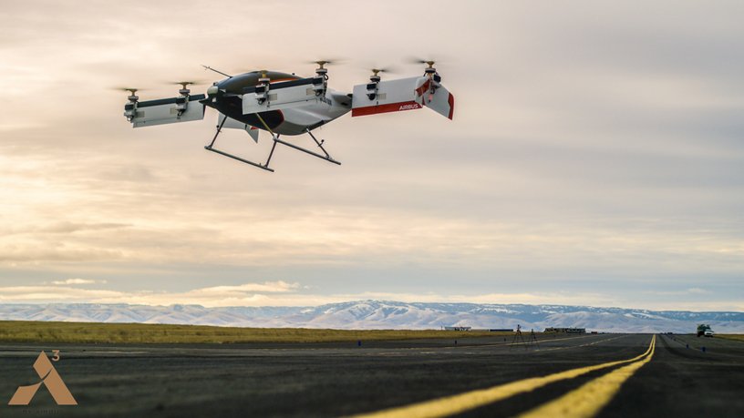 Vahana First Flight