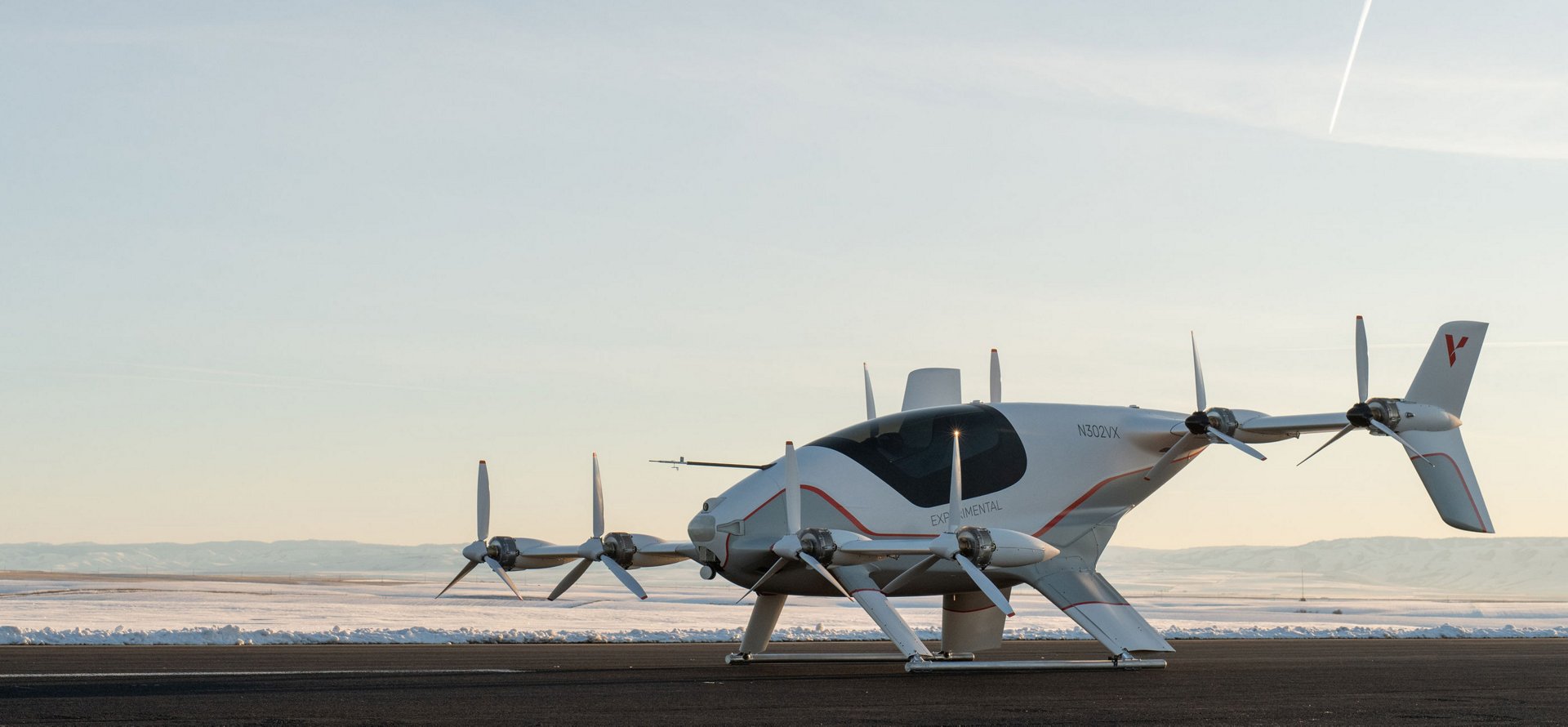 The autonomous eVTOL technology demonstrator, Vahana, performed its first flight on 31 January 2018
