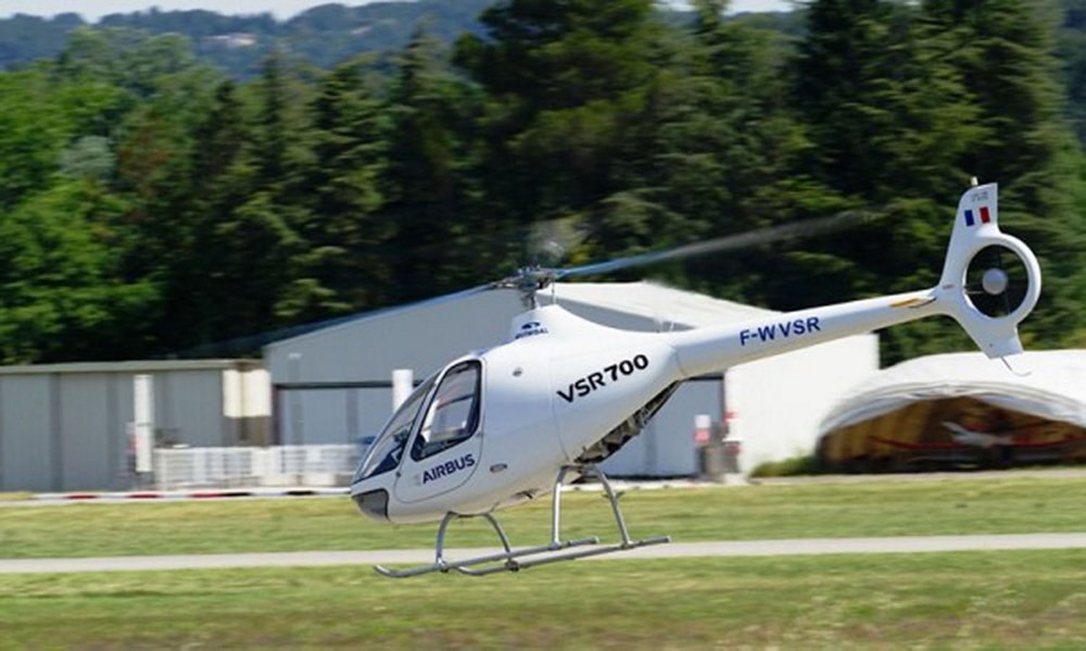 Airbus began autonomous flight trials of a VSR700 Optionally Piloted Vehicle (OPV) demonstrator in 2017. 