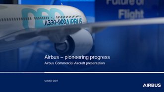 Airbus Commercial Aircraft Presentation - September 2021