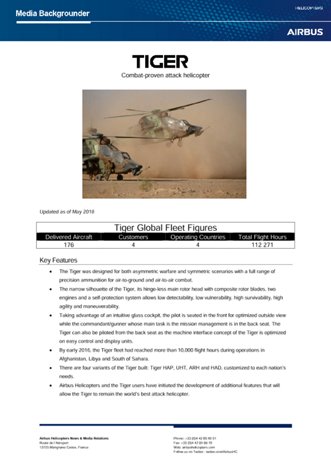 TIGER Backgrounder