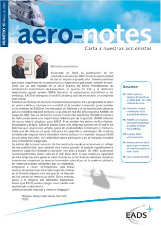Aero-notes 10 (Marzo 2004)