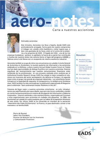 Aero-notes 11 (Julio 2004)