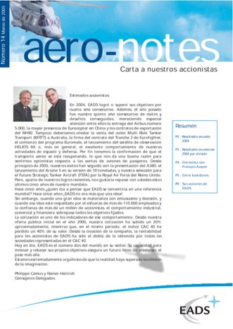 Aero-notes 14 (Marzo 2005)