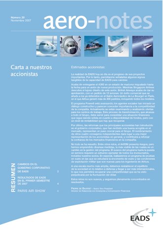 Aero-notes 20 (Noviembre 2007)