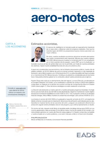 Aero-notes 33 (Septiembre 2012)