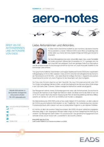 Aero-notes 33 (September 2012)