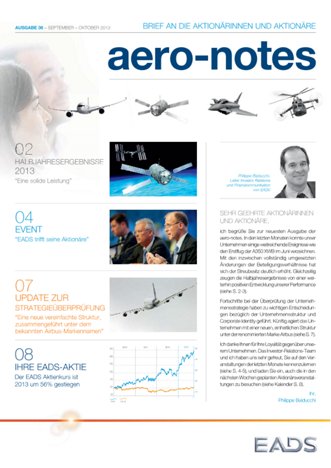 Aero-notes 36 (September/Oktober 2013)