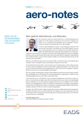 Aero-notes 34 (November 2012)