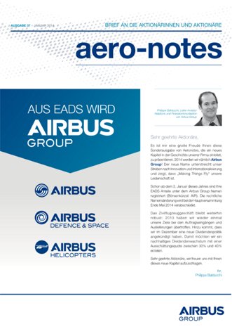 Aero-notes 37 (Januar 2014)