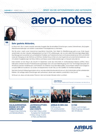 Aero-notes 41 (Herbst 2015)