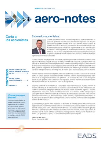 Aero-notes 31 (Diciembre 2011)