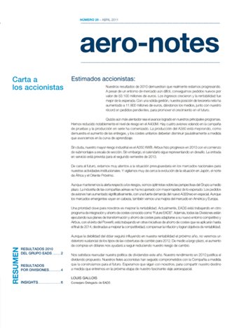 Aero-notes 29 (Abril 2011)
