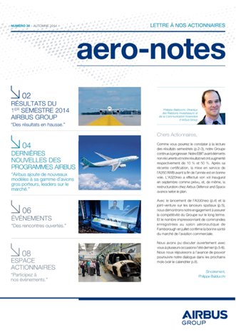 Aero-notes 39 (Automne 2014)
