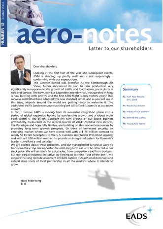 Aero-notes 12 (October 2004)