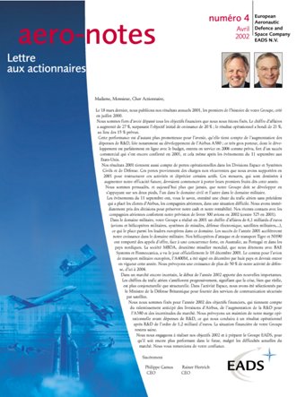 Aero-notes 04 (Avril 2002)