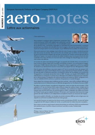 Aero-notes 08 (Août 2003)