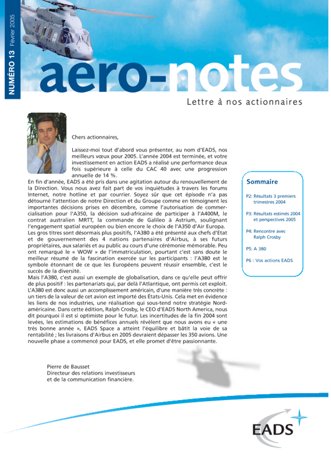 Aero-notes 13 (Février 2005)