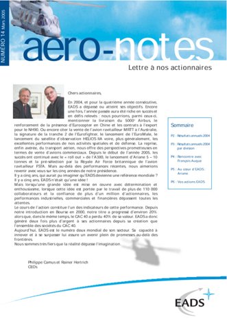 Aero-notes 14 (Mars 2005)