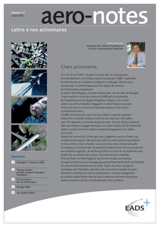 Aero-notes 15 (Juillet 2005)