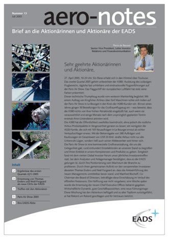Aero-notes 15 (Juli 2005)