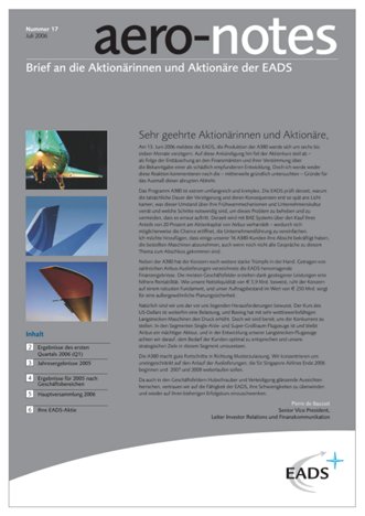 Aero-notes 17 (Juli 2006)