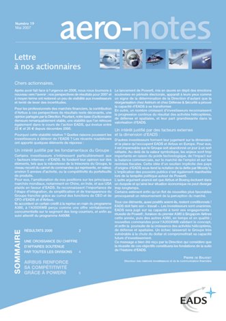 Aero-notes 19 (Mai 2007)