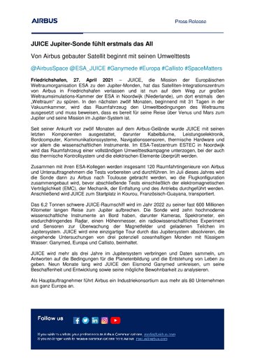 DE-Airbus-SpS-Press-Release-JUICE-Jupiter-probes-first-taste-of-space