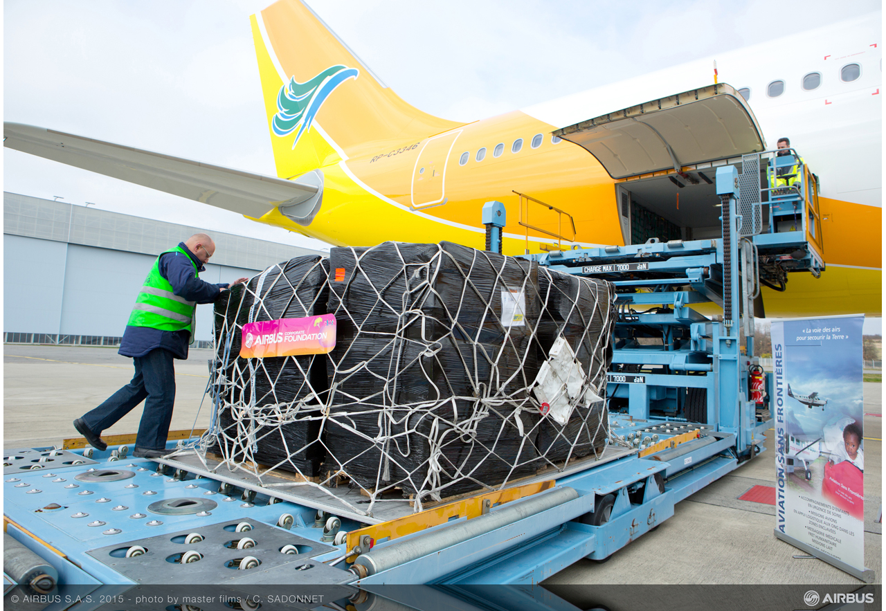 Airbus Foundation relief flight to Manila (c) Airbus