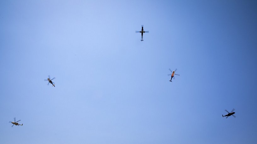 80 ans d'Airbus à Marignane, démo flight & expos statique.