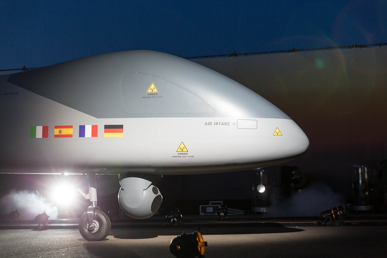 First unmanned aerial system designed for flight in non-segregated airspace, its characteristics will include mission modularity for operational superiority in intelligence, surveillance and reconnaissance, both wide area and in-theatre.