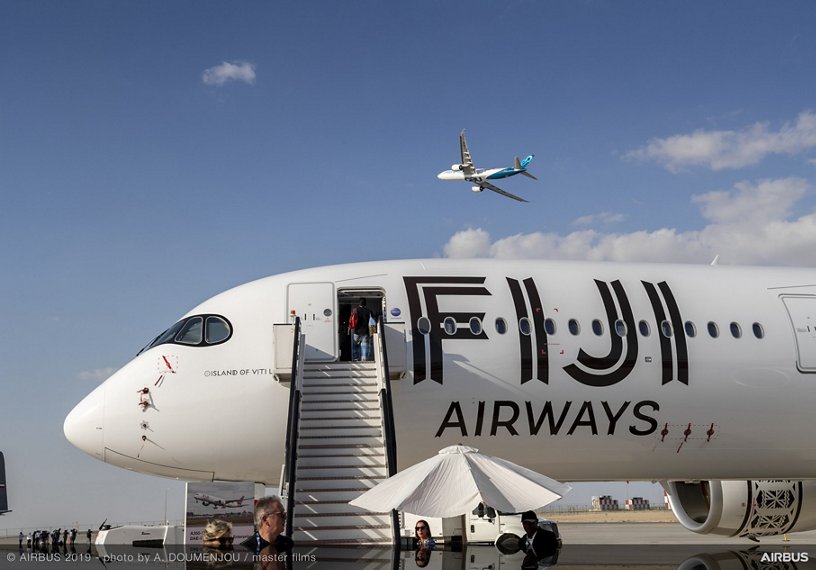 A330neo Airbus Flying display at Dubai Airshow 2019 Day 1