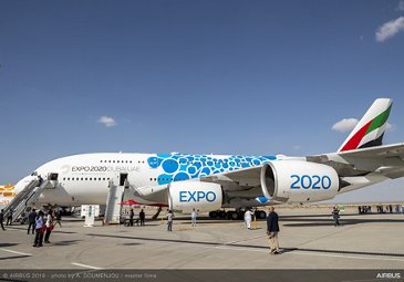 阿联酋航空A380 - 2019迪拜航展
