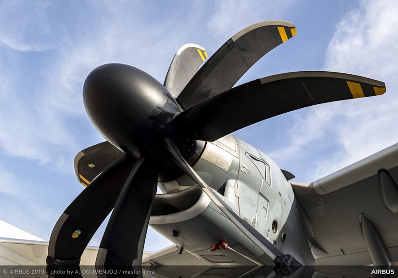 A400M on static display – Dubai Airshow 2019